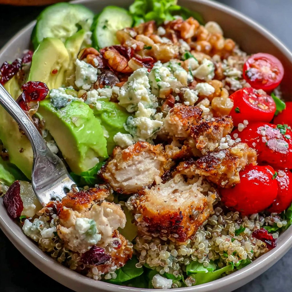 Chicken Quinoa Power Salad