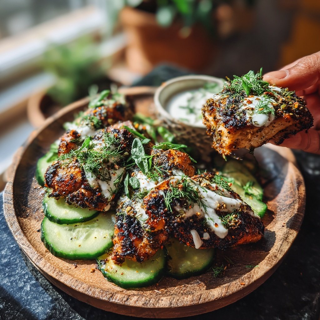 Zaatar Chicken with Yogurt