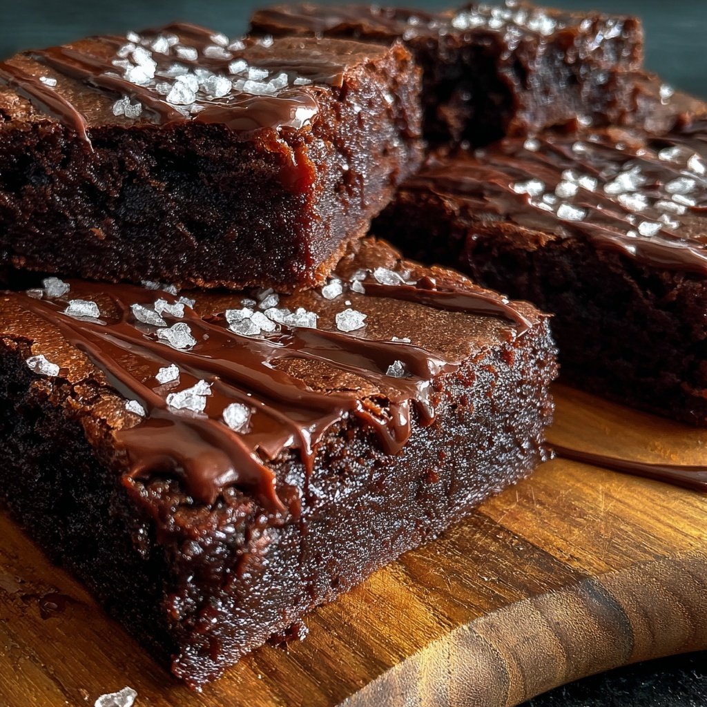 Dessert Chocolate Fudge Brownies