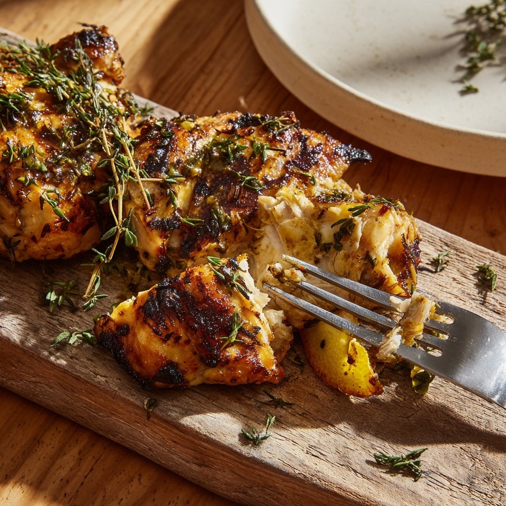 Grilled Lemon Thyme Chicken