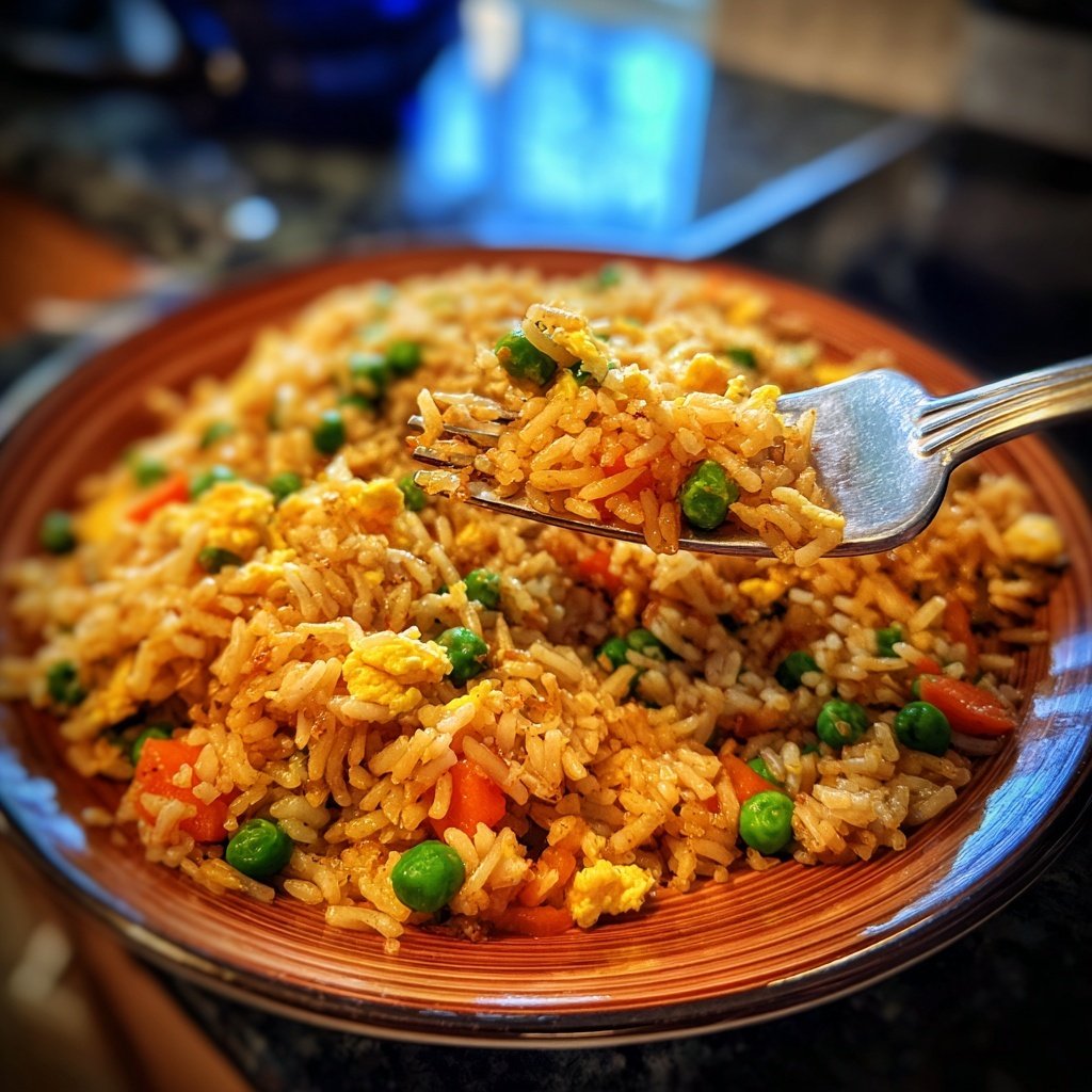 Quick 10 Minute Egg Fried Rice
